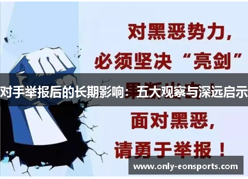 对手举报后的长期影响：五大观察与深远启示